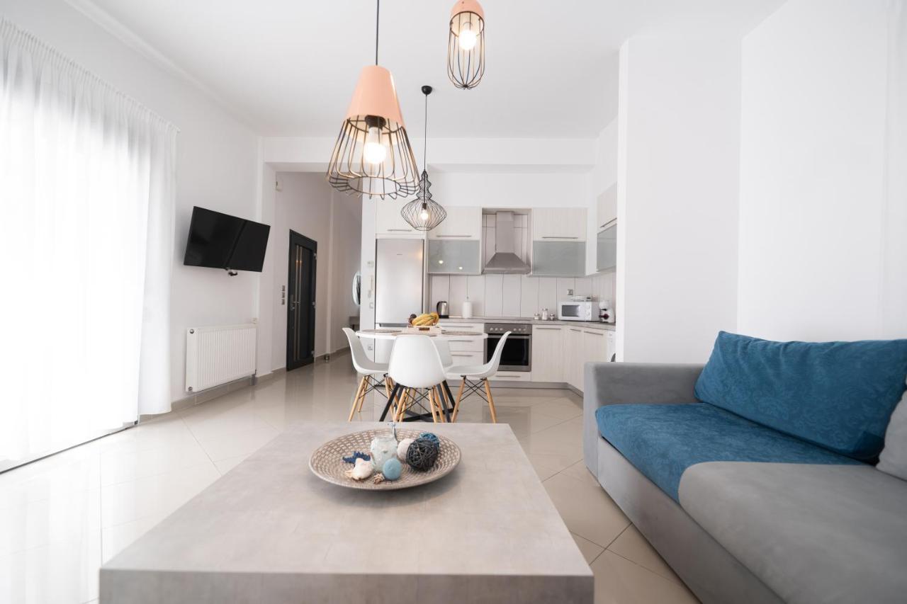 Néa Péramos Aelia Apartments מראה חיצוני תמונה