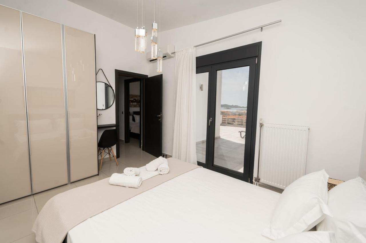 Néa Péramos Aelia Apartments מראה חיצוני תמונה