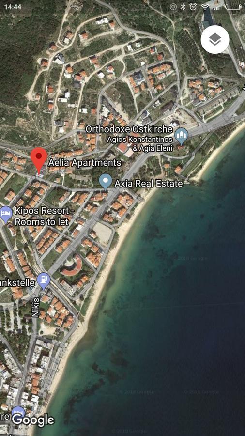 Néa Péramos Aelia Apartments מראה חיצוני תמונה