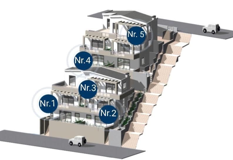Néa Péramos Aelia Apartments מראה חיצוני תמונה